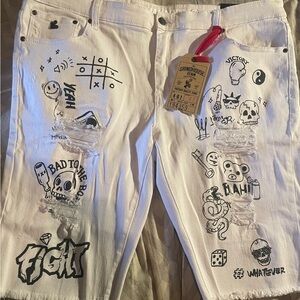 Men’s “Grindhouse Denim” Jean Shorts